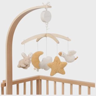 Little Dutch muziekmobiel Newborn Naturals Bunny