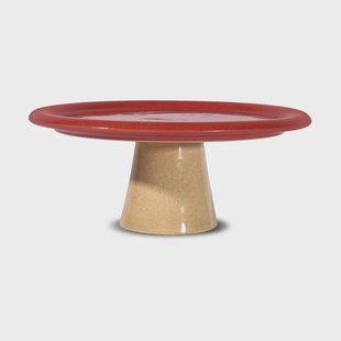 Byon Porto etagère Ø26x11 cm Rood-beige