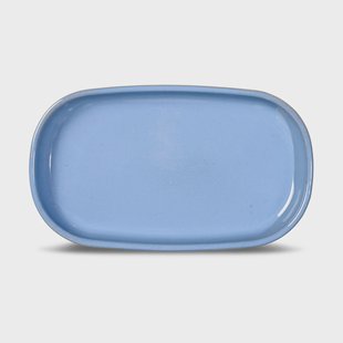 Byon Porto serveerschotel 18x30 cm Lichtblauw