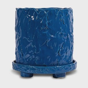 Byon Muddy pot L Ø23 cm Blauw