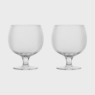 Sagaform Sagaform Blanka wijnglas 35 cl 2-pack Helder