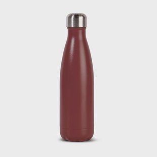 Sagaform Nils stalen fles 50 cl Rood Pantone