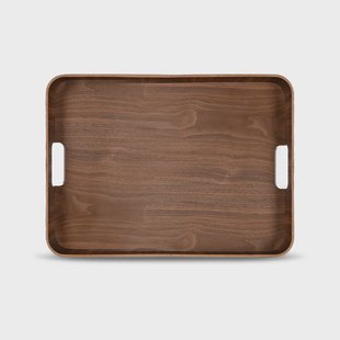 Sagaform Hanna dienblad groot 40x55 cm Donkerbruin