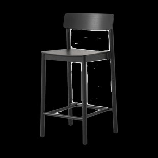 &Tradition Betty TK13 Counter Chair barkruk 65 cm Zwartgelakte es