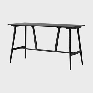 &Tradition In Between SK28 Bar Table bartafel 190x80x105 cm Zwart gelakt eikenhout