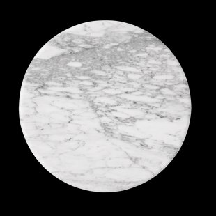 &Tradition Wire Stool VP11 bovenblad Ø38 cm Marmer Bianco Carrara