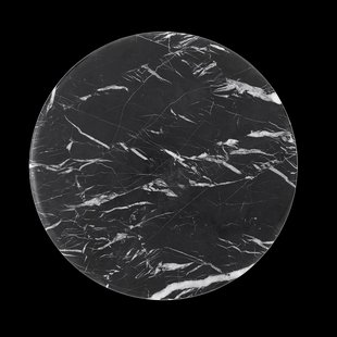 &Tradition Wire Stool VP11 bovenblad Ø38 cm Marmer Nero Marquina