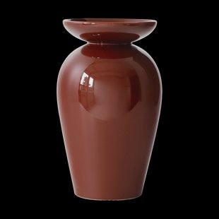 &Tradition Momento JH47 vaas 24 cm Red brown