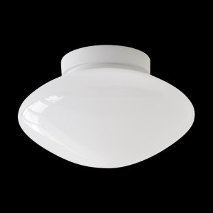 &Tradition Mist AP22 plafondlamp/wandlamp Ø25 cm White-opal glass