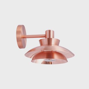 Thais buitenwandlamp roestvrij staal koperkleurig Lucande - Terras - Modern - 1 lamp