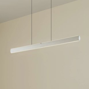 Lucande LED hanglamp Arvon, aluminiumkleurig, 117 cm, dimbaar, CCT