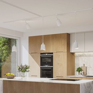 Paulmann lampenkap U-rail Alvaro wit/goud DecoSystems