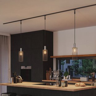 Paulmann URail-lampenkap Biraha 2Easy, antraciet, Ø 12 cm