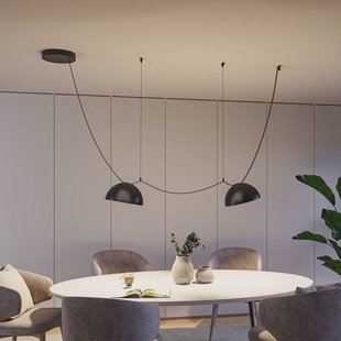 Paulmann ULine afhanghoogte voor riem, zwart