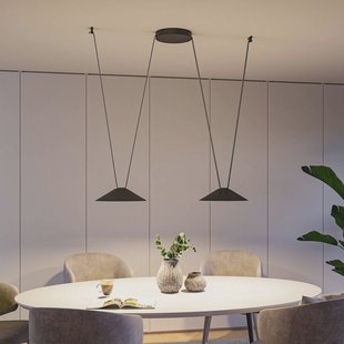 Paulmann ULine LED hanglamp Cone, zwart, 3.000 K