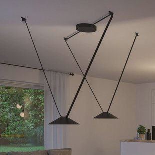 Paulmann ULine Starterset Cone, zwart, riemlengte 5 m