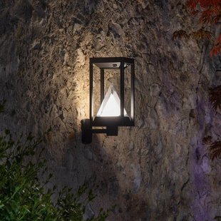 OSRAM SMART+ LED-zonne-buitenwandlamp ALPS, zwart Sensor