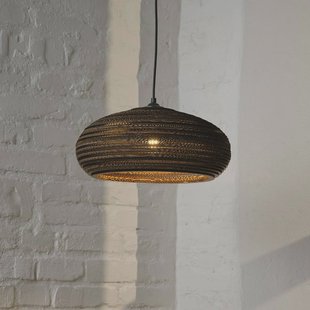 OSRAM hanglamp DROP, bruin, Ø 40 cm, golfkarton, E27