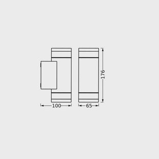 OSRAM buitenwandlamp ENDURA CLASSIC IVE, donkergrijs, IP65