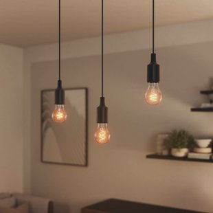 OSRAM hanglamp VINTAGE 1906 BELL zwart kunststof Ø 9 cm