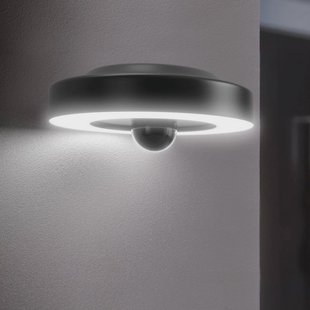 OSRAM SMART+ Wifi LED-buitencamera CIRCLE, grafiet Sensor IP44