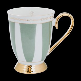 Hilke Collection Strisce Salvia mok 28 cl