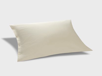 Yumeko Kussensloop flanel natural 50x70 100% biologisch katoen, flanel (licht geborsteld)