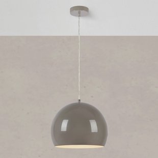 Markslöjd Hanglamp Pop, Ø 28 cm, greige, metaal