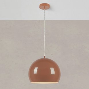 Markslöjd Hanglamp Pop, Ø 28 cm, bruin, metaal