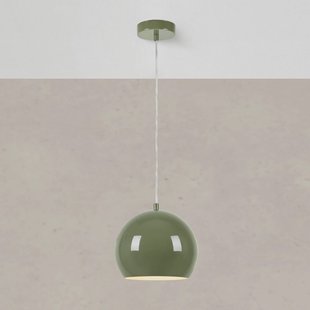 Markslöjd Hanglamp Pop, Ø 20 cm, groen, metaal