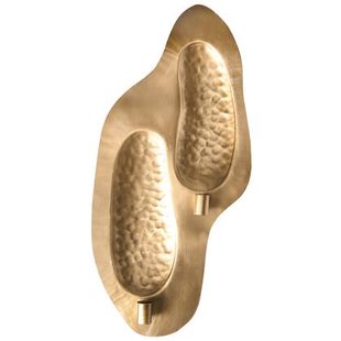 Beliani - PENICHE - Wandkandelaar - Goud - IJzer