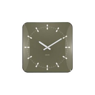 Karlsson - Wall Clock Sucinto Dome Square