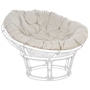 Beliani - SALVO|ORVIETO - Tuinzitkussen - Lichtbeige - Polyester