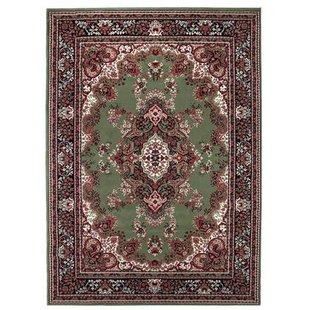 Interieur05 Vintage vloerkleed Nain Perzisch Groen - 150 x 80 cm