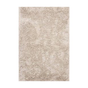 Hoogpolig vloerkleed Nika zand polyester - Interieur05 - 340 x 240 cm