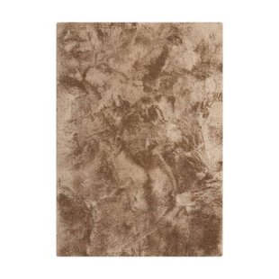 Hoogpolig vloerkleed Odelia bruin|taupe - Interieur05 - 150 x 80 cm