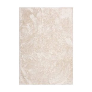 Hoogpolig vloerkleed Odelia beige|wit - Interieur05 - 150 x 80 cm
