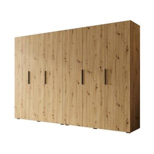 Meubella - Kledingkast Marquesa - Eiken - 300 cm