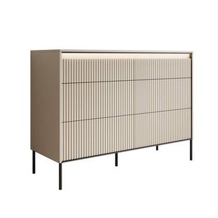 Meubella - Ladekast Timoteo - Beige - 130 cm