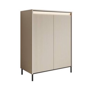 Meubella - Schoenenkast Timoteo - Beige - 78 cm