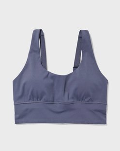 HEMA Voorgevormde sportbh light support zonder beugel donkerblauw (donkerblauw)