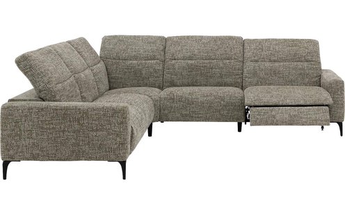 Goossens Relaxbank Apollo Met Verstelbare Hoofdsteunen groen, stof, 1,5-zits, stijlvol landelijk