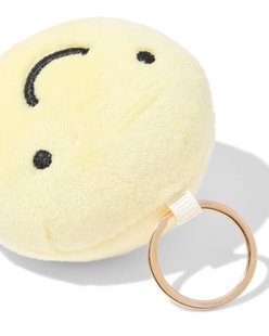 HEMA Sleutelhanger met gezichtje geel