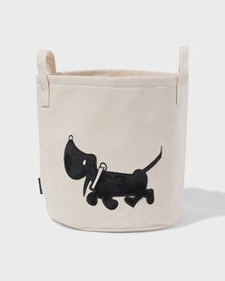 HEMA Takkie en Siepie opbergmand 30x30cm beige