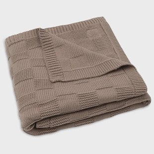 Jollein ledikant deken milky coffee velvet