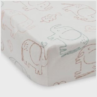 Jollein ledikanthoeslaken olifant