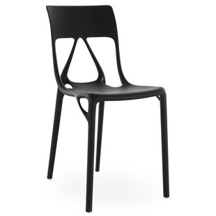 Kartell A.I Lite Stoel Black