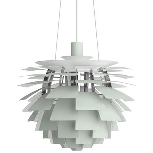 Louis Poulsen PH Artichoke Hanglamp&Oslash;480 Chrome Plated Dusty Green