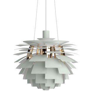Louis Poulsen PH Artichoke Hanglamp&Oslash;480 Brass Metallised Dusty Green