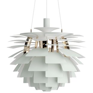 Louis Poulsen PH Artichoke Hanglamp&Oslash;600 Brass Metallised Dusty Green